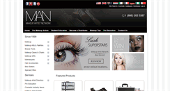 Desktop Screenshot of makeupart.net